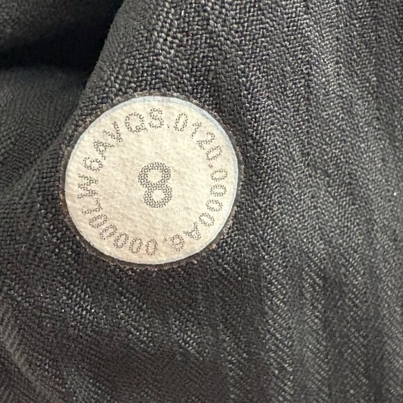 NWOT Lululemon Dance Studio Crop 25" Black Swift Lightweight Mid-Rise Pants 8 - Picture 8 of 10